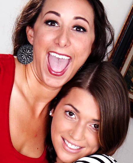 Jenna Leigh and Kaylynn Meeting New Stepmom For A Massage